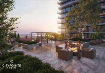 CityPointe Heights terrace